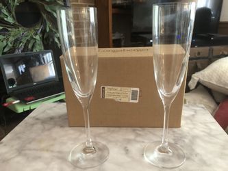 Longaberger Champagne Flutes