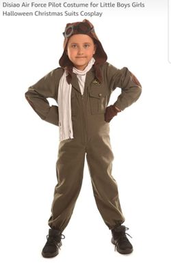 Air Force Pilot Costume for Little Boys/Girls