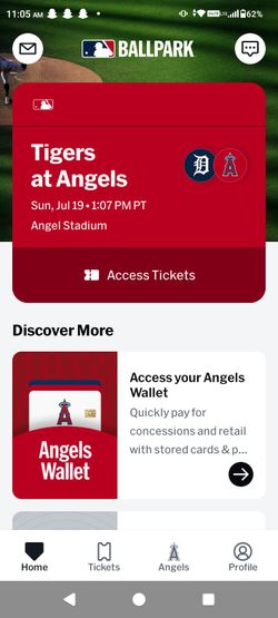 Angel tickets
