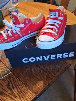 Cherry Red Converse All Stars