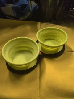 Silicone Travel Pet Bowls
