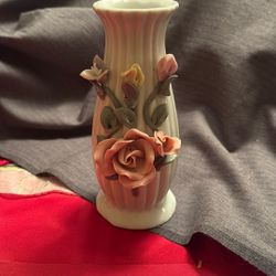 Lungs Flowered Ceramic Vase