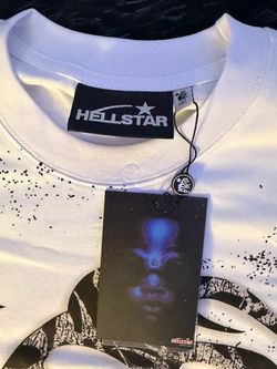 Hellstar Graphic T-Shirt White New with Tags