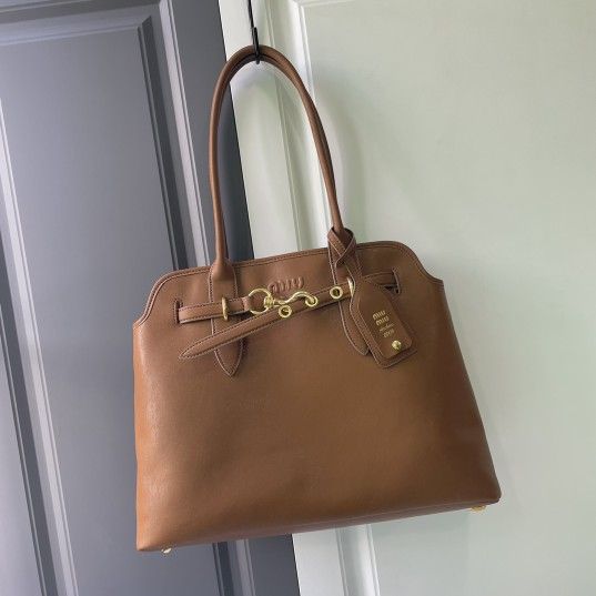 🌟Big Sale MiuMiu Handbag Brown