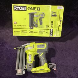 🧰🛠RYOBI ONE+ 18V 18G AirStrike Brad Nailer-NEW!-$75!🧰🛠