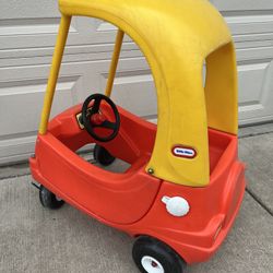 Little Tikes Orange and Yellow Car
