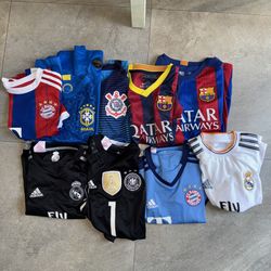 Kids Soccer Jerseys Boys Adidas Nike Futbol Shirts