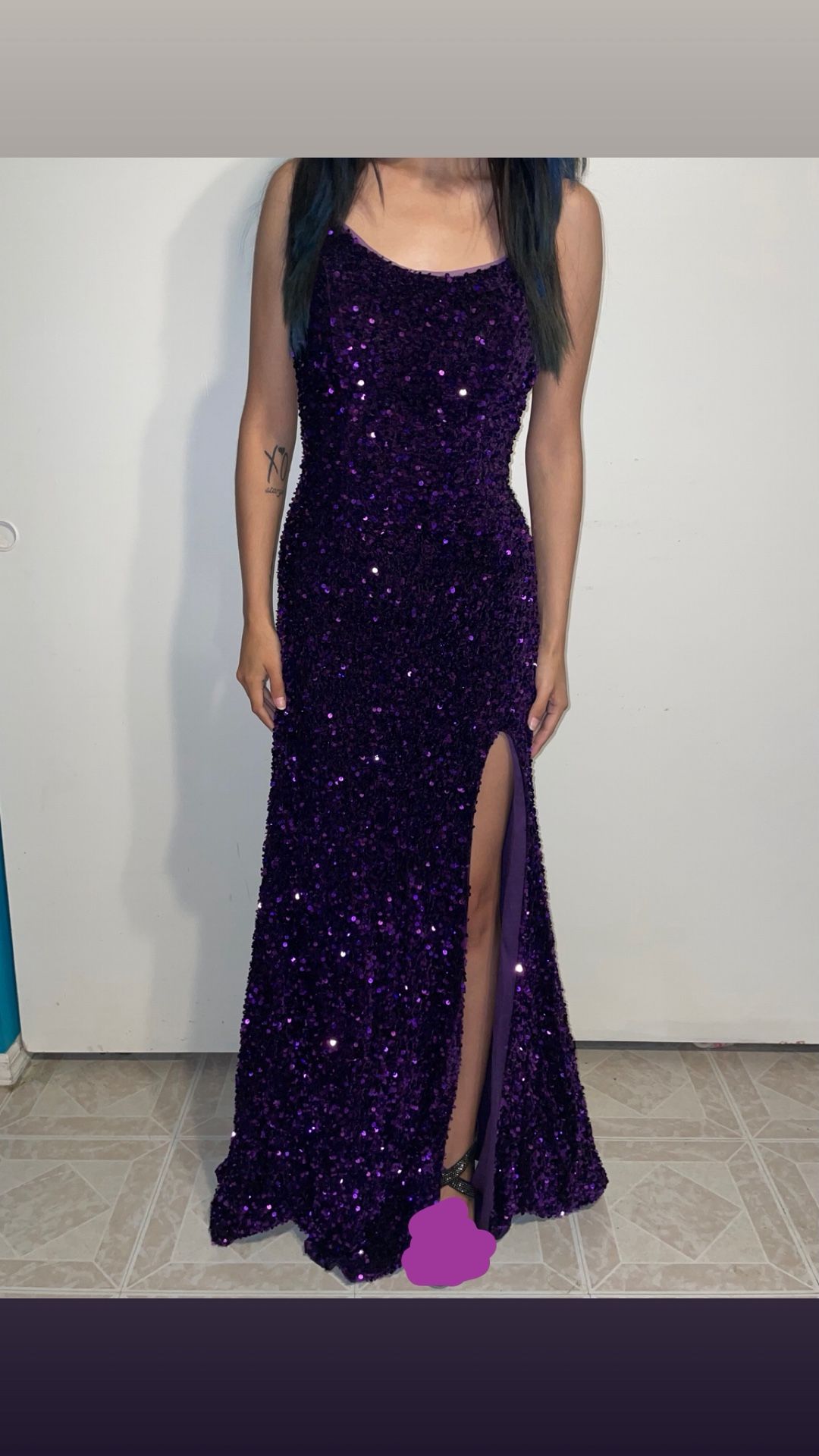 Deep Purple Prom/Special Occasions Dress