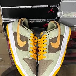 nike dunk low dusty olive 