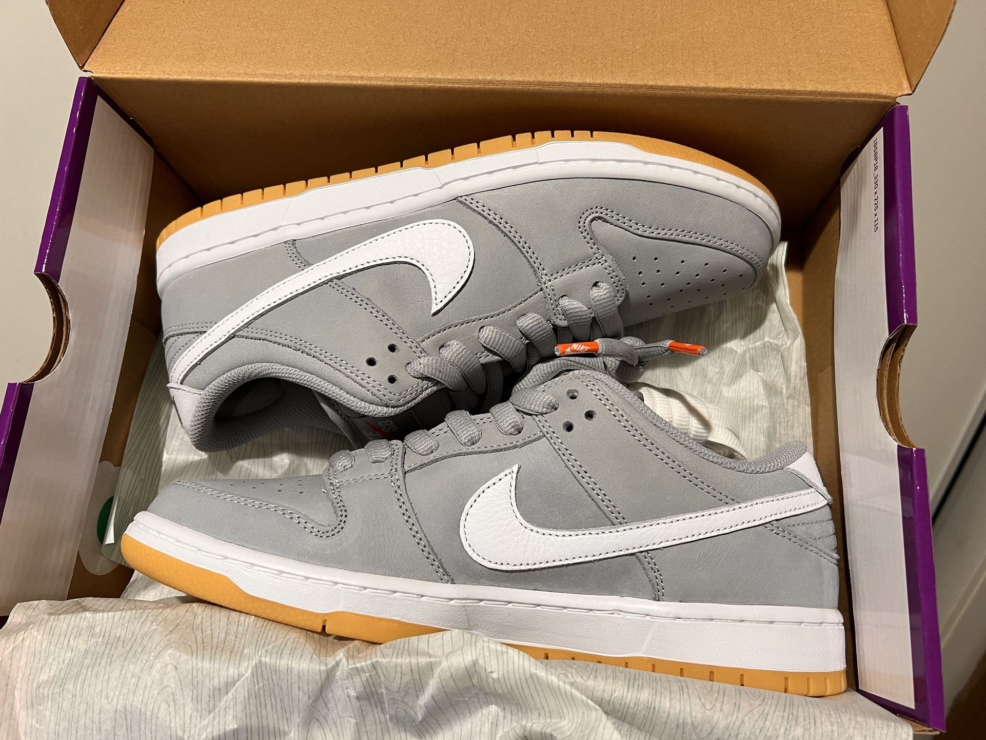 Nike Sb Dunk Wolf Grey
