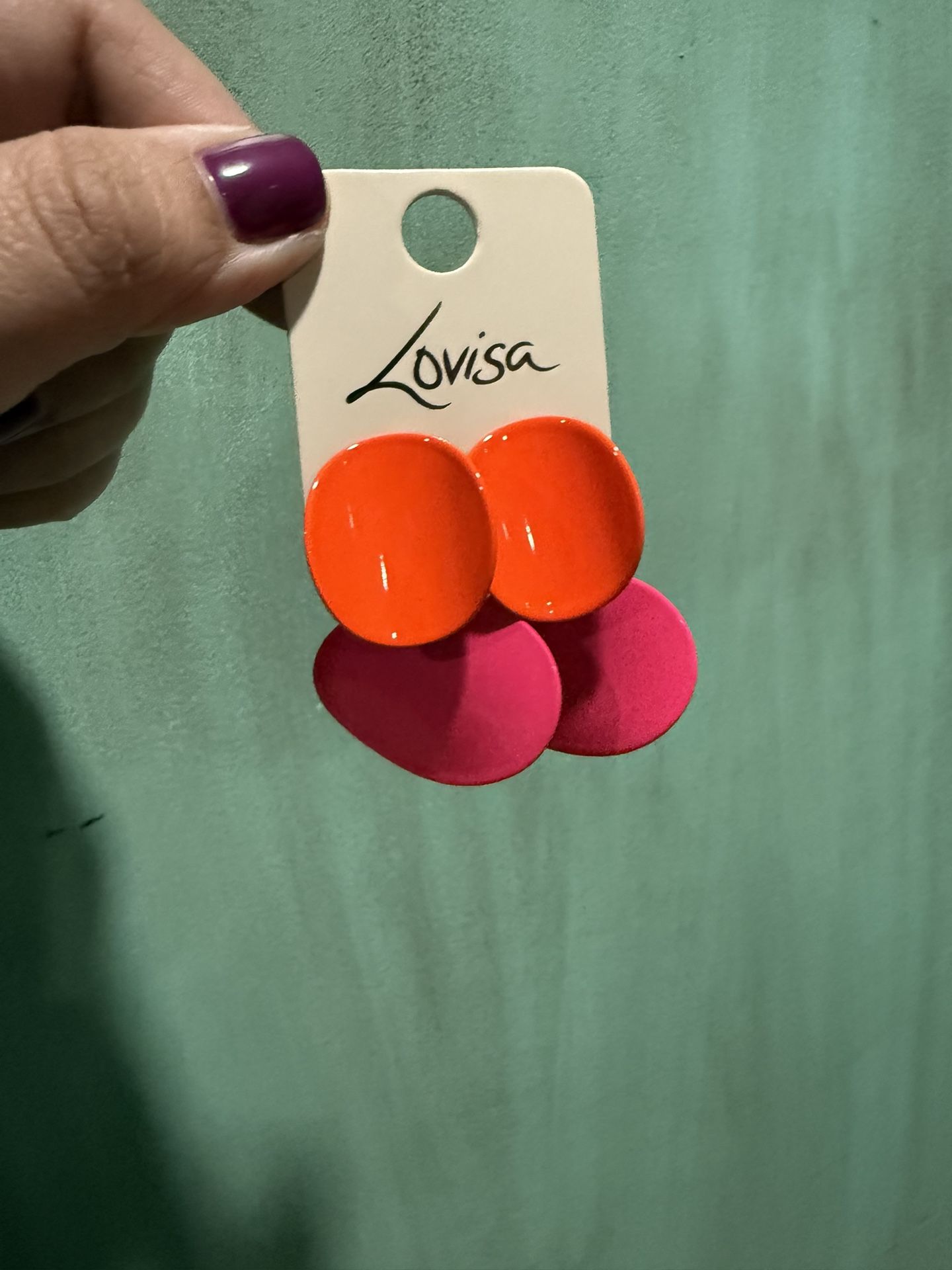Neon Earrings