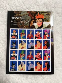 Disney Villains Forever Stamps 20 count