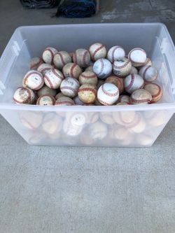 120 Leather Baseballs (Rawlings, Wilson, Bownet)