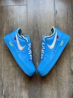 Nike Air Force 1 Off White MCA University Mens Size 10