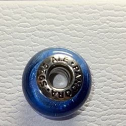 Blue Murano Glass Pandora Charm 