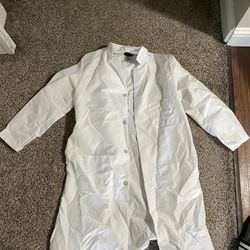 L- XL White Lab Coat