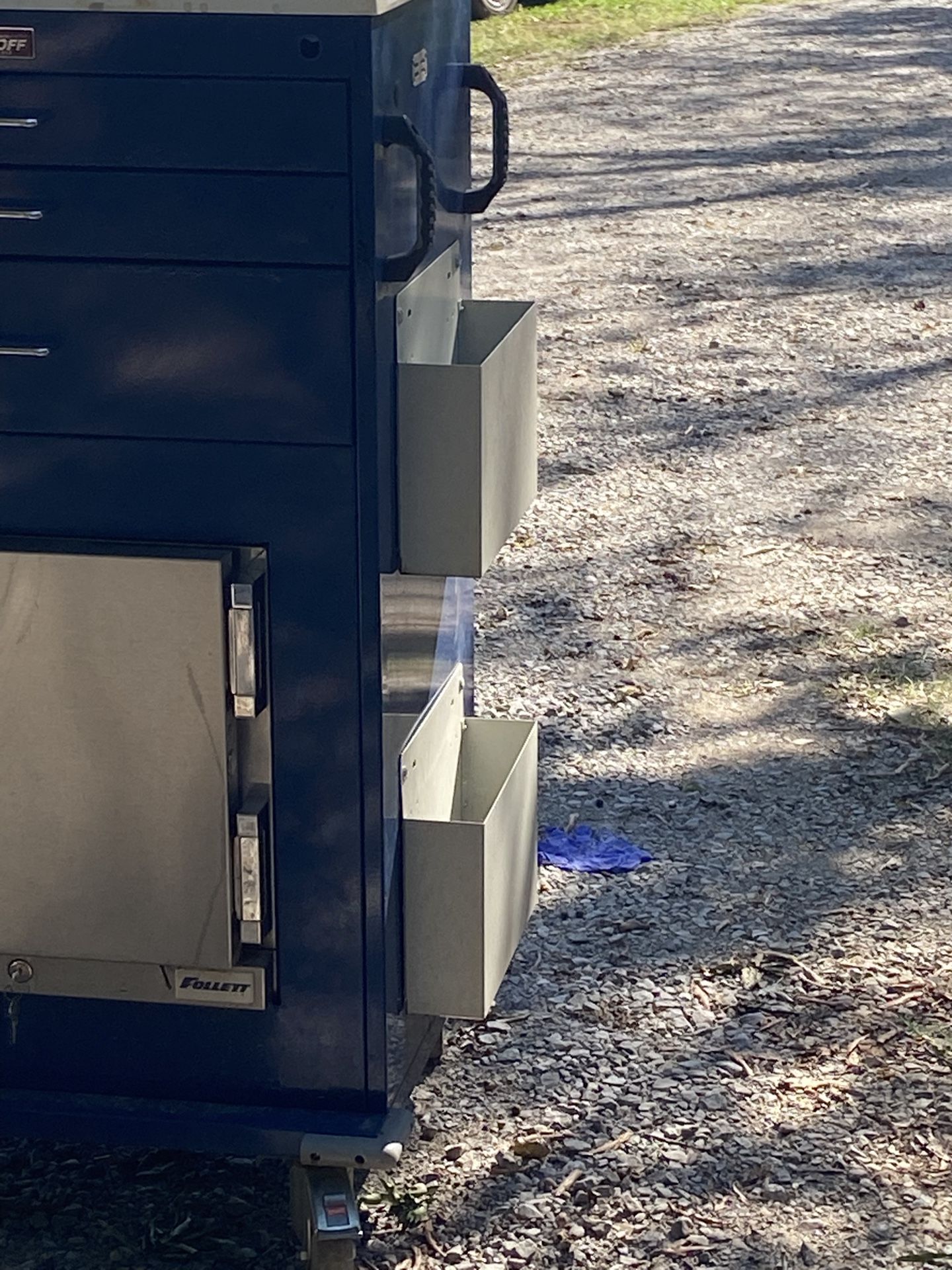 Tool Cart With Fridge