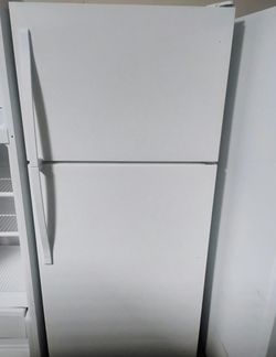 White Top Mount Refrigerator