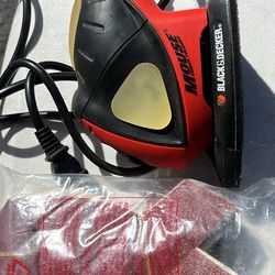 BLACK & DECKER 20V Mouse Sander BDCMS20 Tool Only With Extras