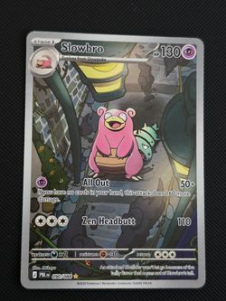 Pokémon TCG Slowbro 090/084 - Pitch Black Illustration Rare (Full Art)