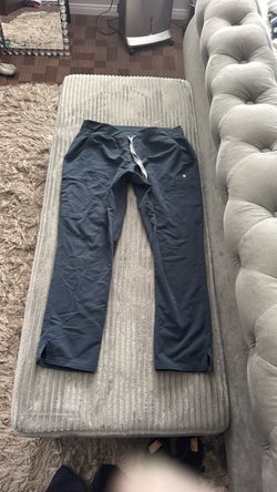 Figs Scrubs pants women size Large in dark harbor color