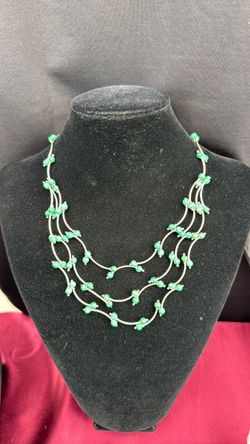 Malaquita set on Silver 925
