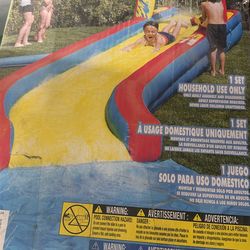 Wham-O 30ft Constant Air Slip 'N Slide Inflatable Water Slide with Blower