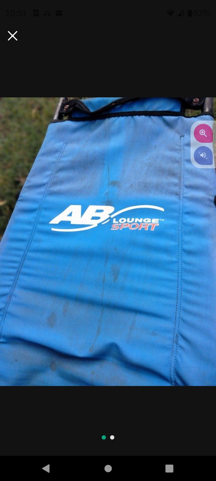 AB Lounge 2 Abdominal Exercise Lounger Chair

G