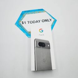 Google Pixel 8- $1 Today Only