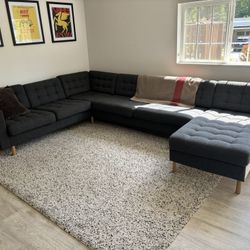 IKEA MORABO SECTIONAL COUCH w/ Chaise