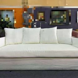 White  sofa，$280