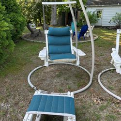 Two Indoor/Outdoor  Swing Egg Chair Hammock 