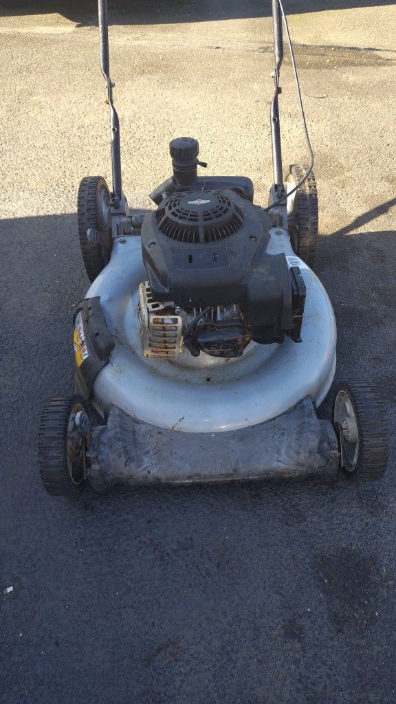 Cheap Lawnmower Runs Fine