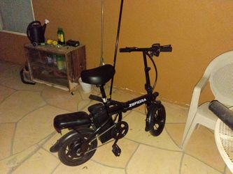 E bike 14 inch with extra battery and charger