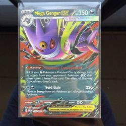 Pokemon Phantasmal Flames Mega Gengar ex