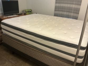 Bed frame and mattress