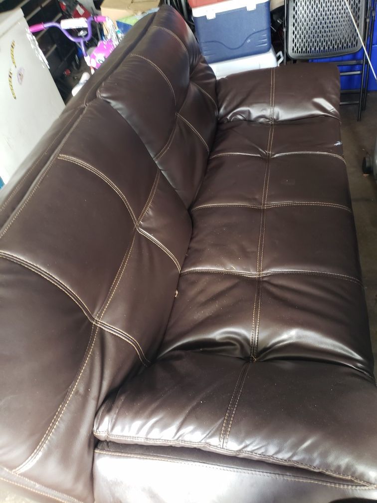 Leather Futon