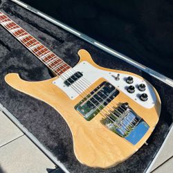 🇺🇸 2021 Rickenbacker 4003 Bass - MapleGlo