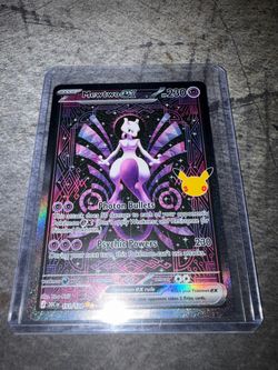Pokemon 30th anniversary mewtwo