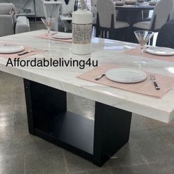 Genuine Marble Dining Table Brand New In Box 