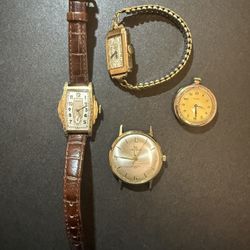 4 Vintage Watches