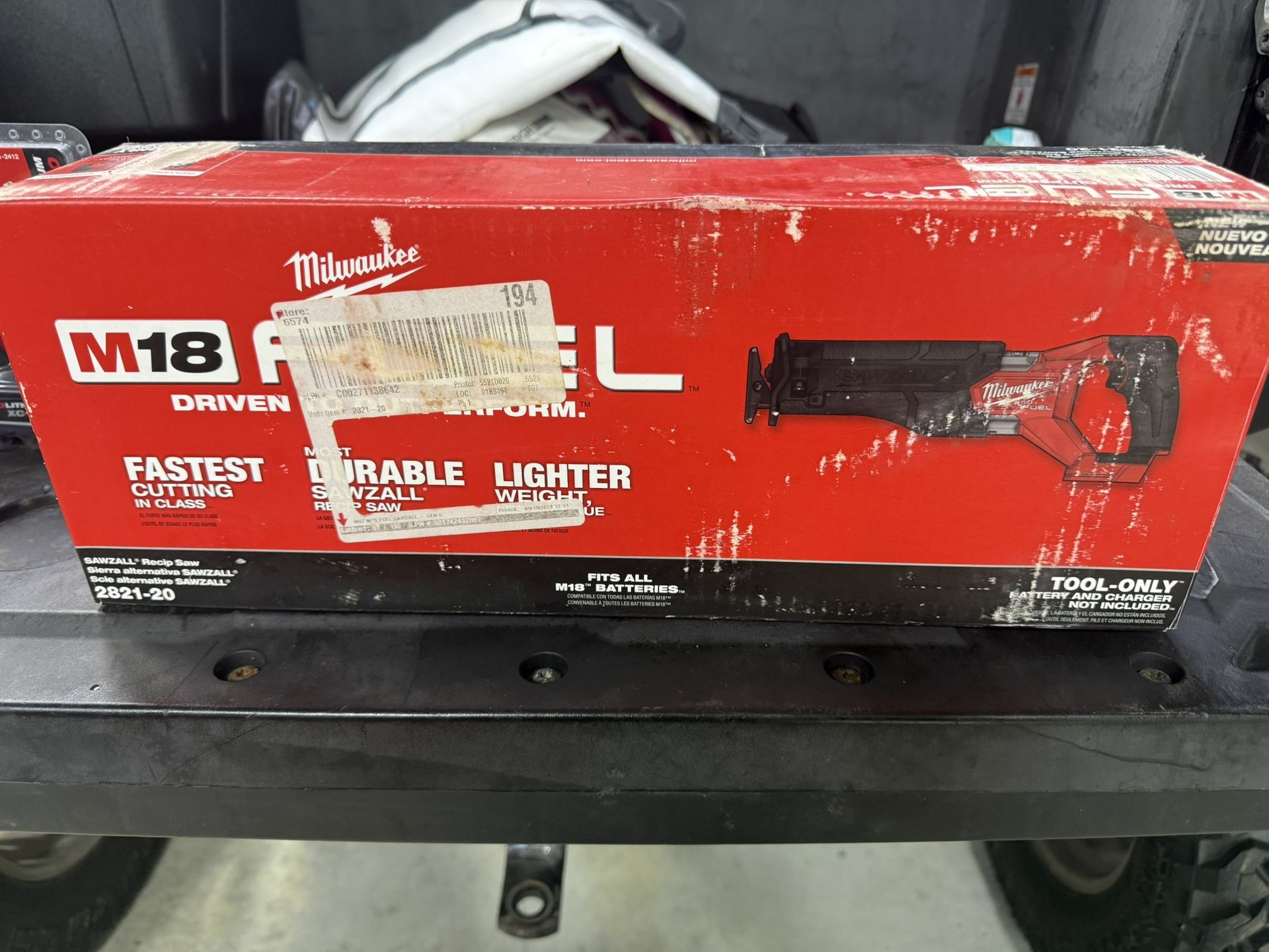 M18 MILWAUKEE FUEL SAWZALL