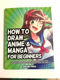 ANIME/ MANGA DRAWING BOOK / BRAND NEW