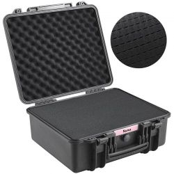 Hard Pistol Cases with Pre-cut PU Foam Lockable Pistol Case for 6 Pistol#136