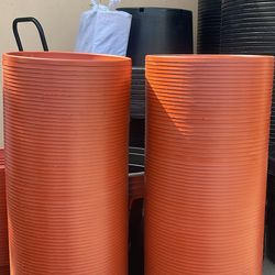 Flower pots 14" W x 6"H