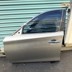 2014 2018 2019 2020 2021 2022 2023 INFINITI Q50 FRONT DOOR LH LEFT DRIVER SIDE SILVER OEM