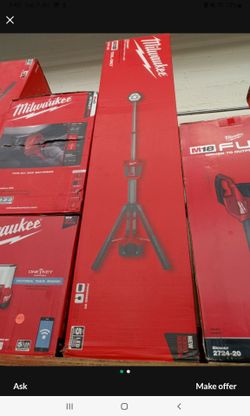 Milwaukee M18 Rocket Tower Light Tool Only