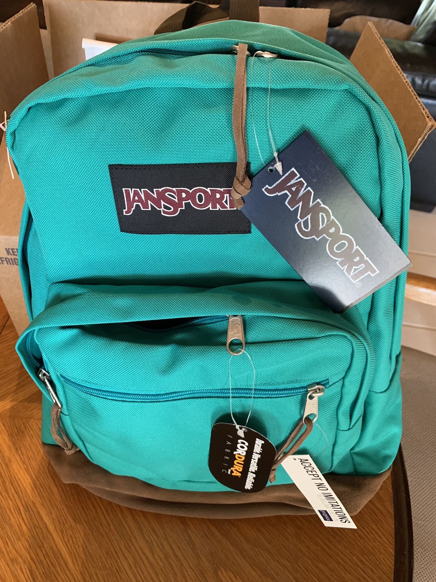 JanSport backpack Teal Right Pack