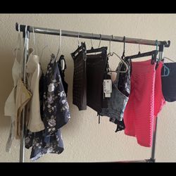tops and shorts