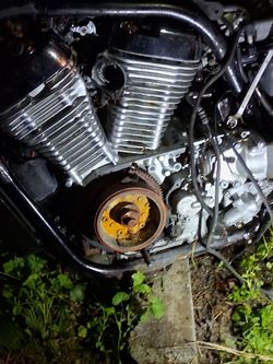 Motorcycle engine